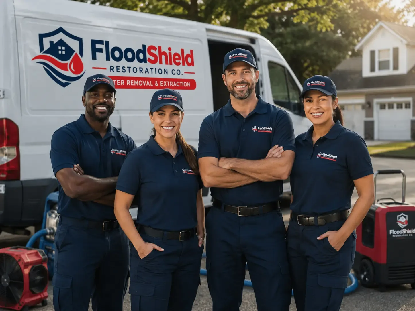 Flood Damage Restoration company in Barton, OH