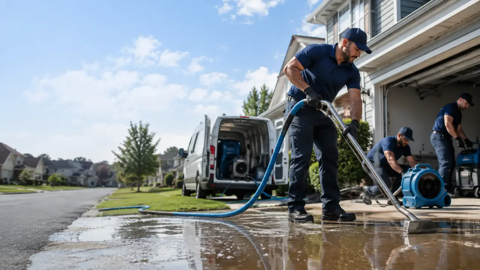 Flood Damage Restoration in Barton, OH